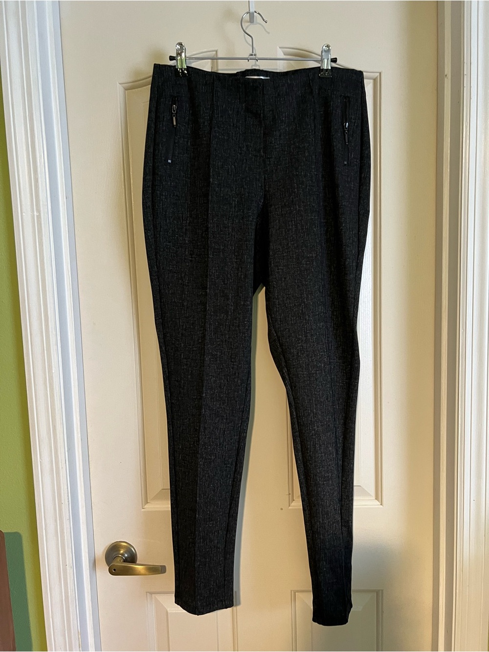 Woman Black Slim Dress Pants - Classic Tailored Fit
